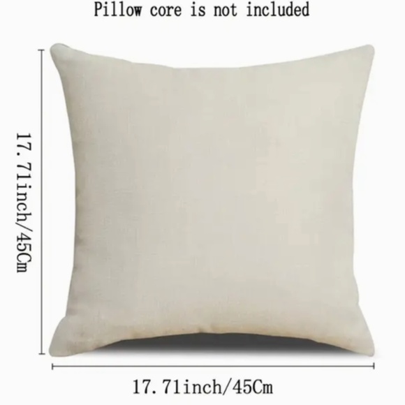 NEW EASTER/SPRING/NURSERY BUNNY RABBIT DECORATIVE PILLOW COVER 17.7" X 17.7" - Picture 2 of 3